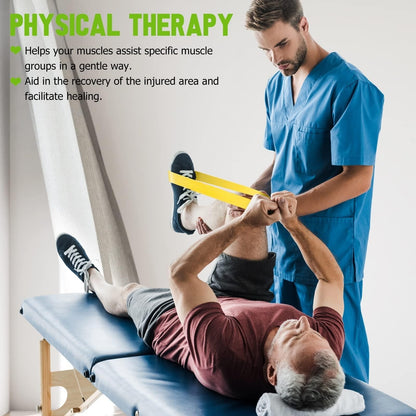 Resistance Bands for Working Out,Pilates Loop Resistance Bands with Carry Bag,Set of 5 Exercise Band Resistance,Resistance for Whole-Body Fitness and Physical Therapy