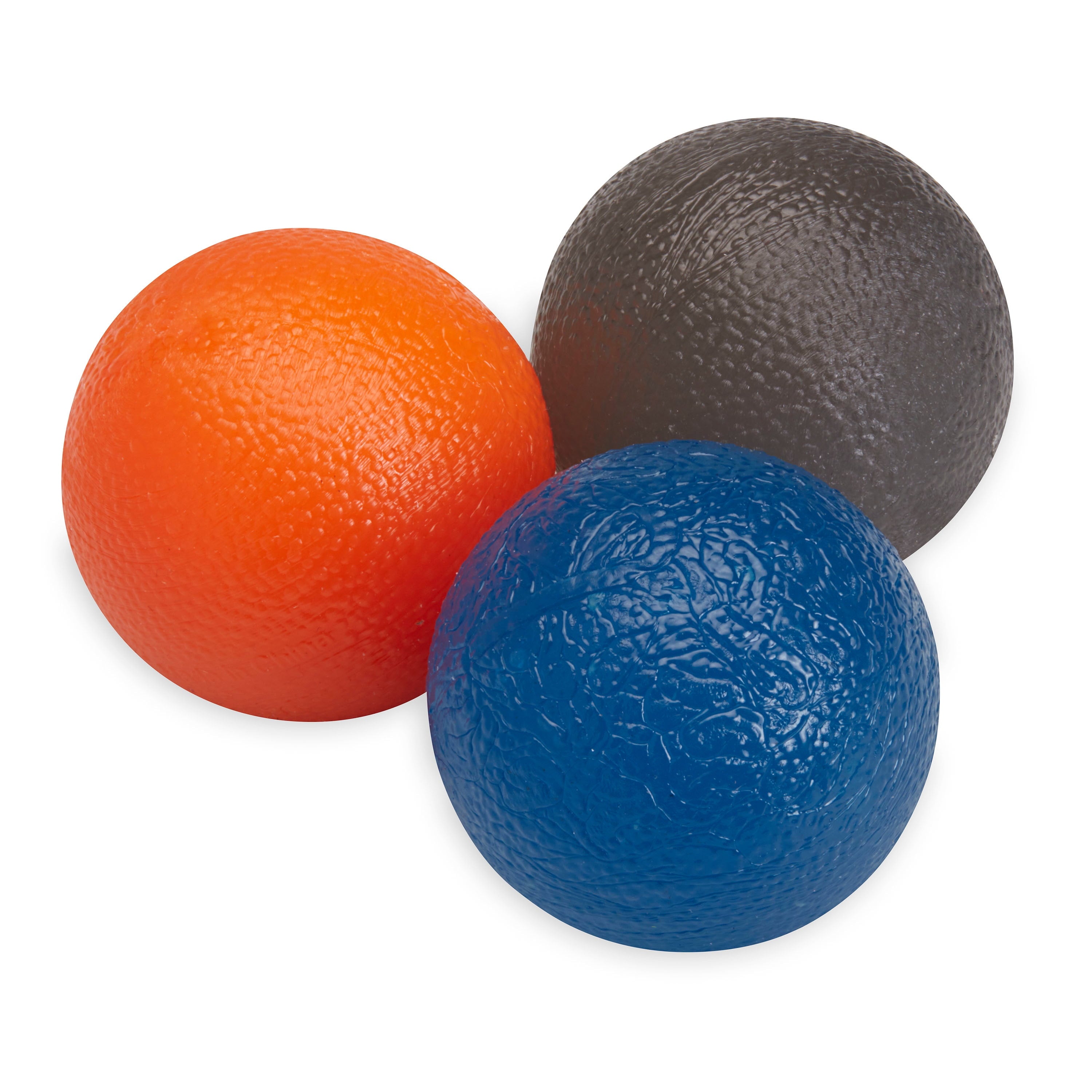Hand Recovery Kit, Massage Balls, 2" Diameter, for Grip Strength, 3 Pack